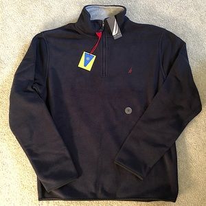 Nautica  Men’s 3/4 zip fleece. NWT